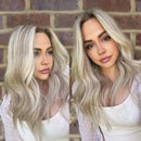 Lace Humana Loira Ondulada 60cm 13x4 HD - Priscila