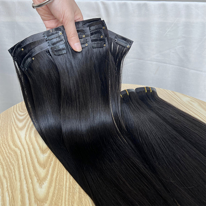 TIC TAC CABELO HUMANO LISO 70CM