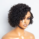 Lace Humana Cacheada 25cm 4x4 HD - Tina