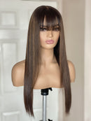 Lace Humana Lisa 65cm C/Franja 5x5 HD - Asha