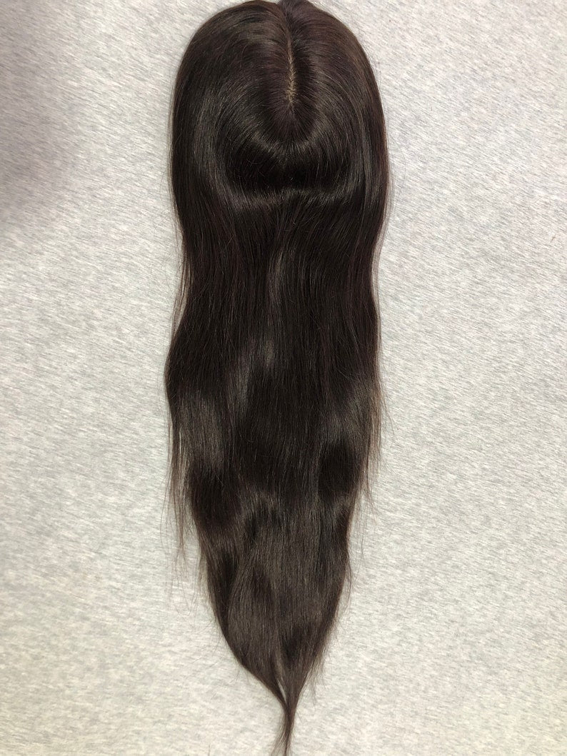 Topo Capilar Cabelo Humano 65cm