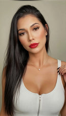 Lace Front Humana 13x4HD 55cm - Modelo Luana de Cabelo Humano natural