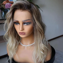 Lace Humana Ondulada Loira 45cm 13x4 HD - Emily