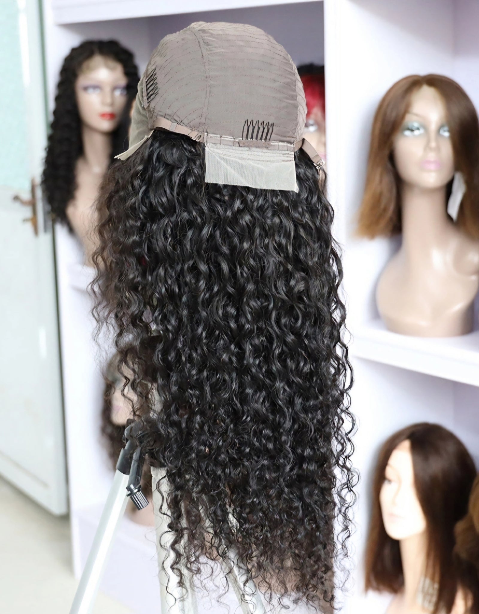 Lace Humana Cacheada 65cm 13x4 HD - Ruana