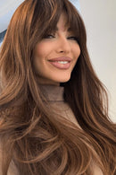 Peruca Lace front Humana Lisa 5x5HD - Cabelo Humano