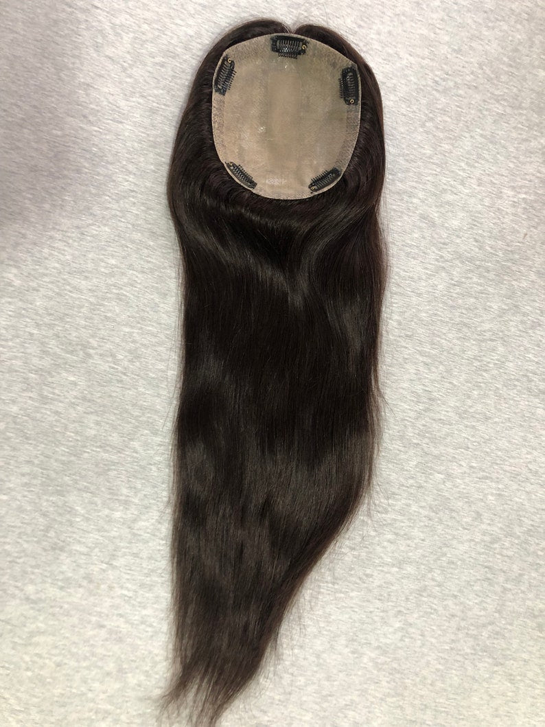 Topo Capilar Cabelo Humano 65cm