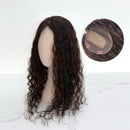 Topo Capilar Cabelo Humano cacheado 65cm