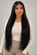 Lace Humana Lisa 75cm 13x4 HD - Betina de Cabelo Humano