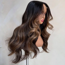 Lace Humana Ondulada 70cm 13x4HD - Modelo Micaela Cabelo Humano Malasiano