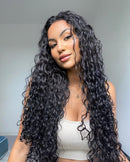 Lace Humana Cacheada 70cm 13x4 HD - Modelo Nicki Cabelo Humano Brasileiro