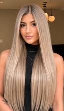 Lace Humana Lisa Loira 70cm - Mirella de Cabelo Humano