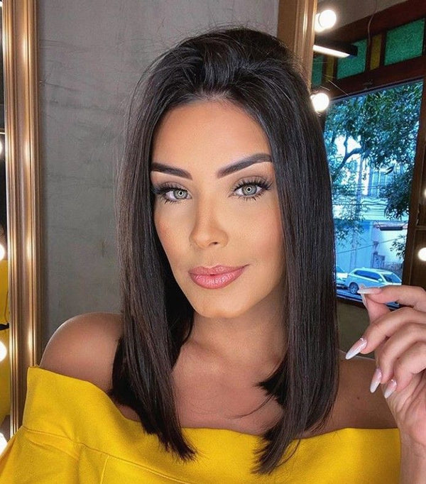 Lace Humana Lisa long bob 40cm 13x4 HD - Melinda