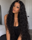 Lace Humana cacheada 80cm 13x4 HD - Eva de Cabelo Humano