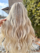 Lace Front Humana Loiro do sul 60cm 13x6HD - Aurora