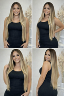 Lace Humana Lisa Loira 70cm 13x4 HD - Modelo Carmem