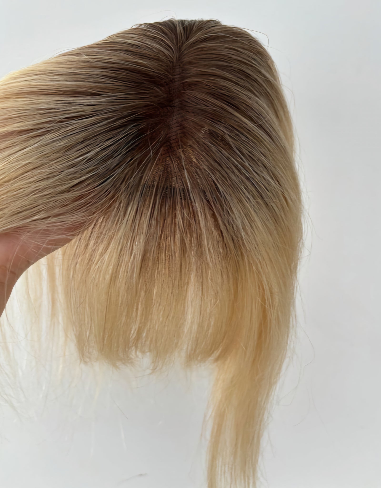 Topo Capilar cabelo humano c/franja 40cm