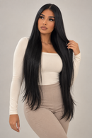 Lace Humana Lisa 75cm 13x4 HD - Betina de Cabelo Humano